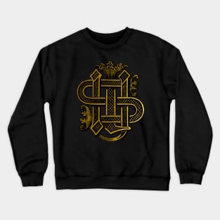 Christogram IHS Vintage Engraving Crewneck Sweatshirt